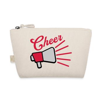 Cheer Megaphone speak symbol - Organic Pouch - nature - Front