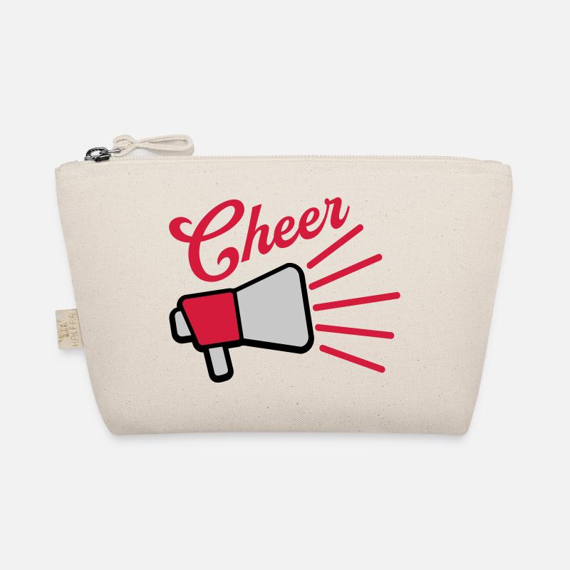 Cheer Megaphone speak symbol Organic Pouch