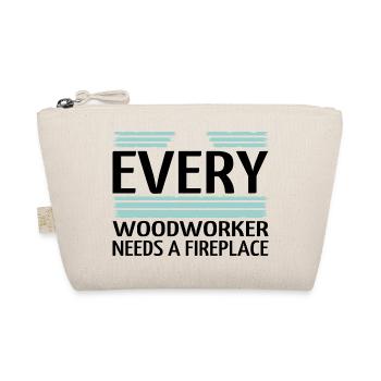 happy funny quote tronçonneuse grab carpenter tshirts - Trousse biologique - nature - Devant