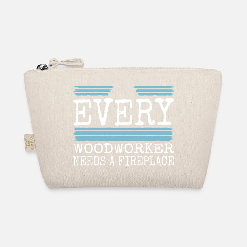 carpentry statement funny carpenter work tshirts Bio-Täschchen