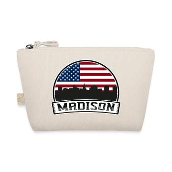 Madison USA Skyline - Bio-Täschchen - Natur - Vorne