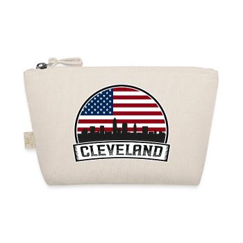 Cleveland Skyline - Organic Pouch - nature - Front