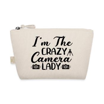 I´m The Crazy Camera Lady - Bio-Täschchen - Natur - Vorne