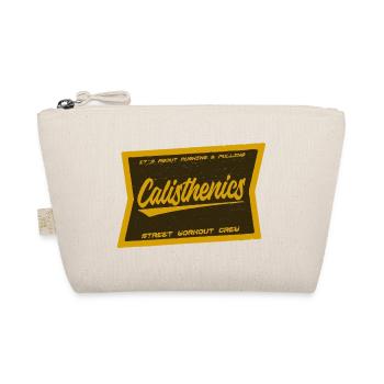 Calisthenics Street Workout Crew Badge - Organic Pouch - nature - Front