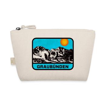 Graubünden Panorama Sun's Edge - Organic Pouch - nature - Front