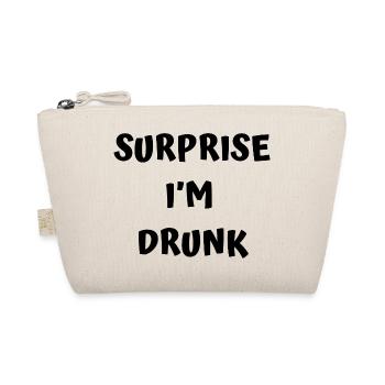 Funny drunk text - Organic Pouch - nature - Front