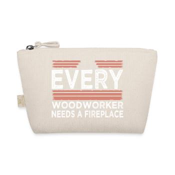 dad lets play carpenter tshirts present humor - Organic Pouch - nature - Front