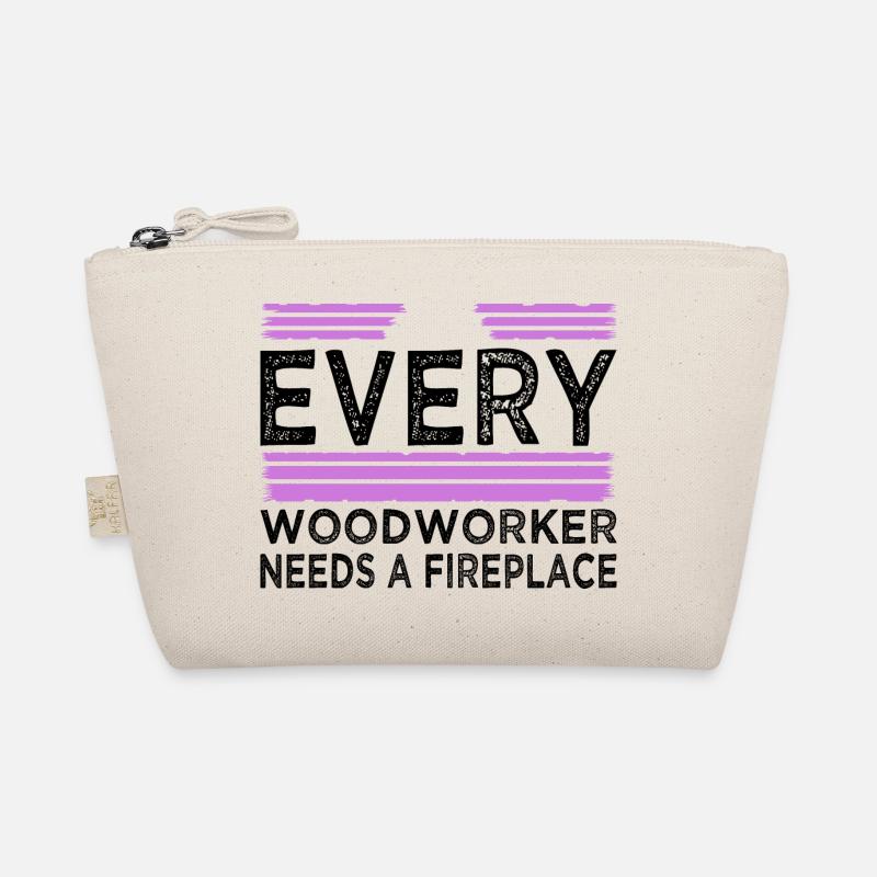 happy cool logging lumberjackwoodworking Bio-Täschchen