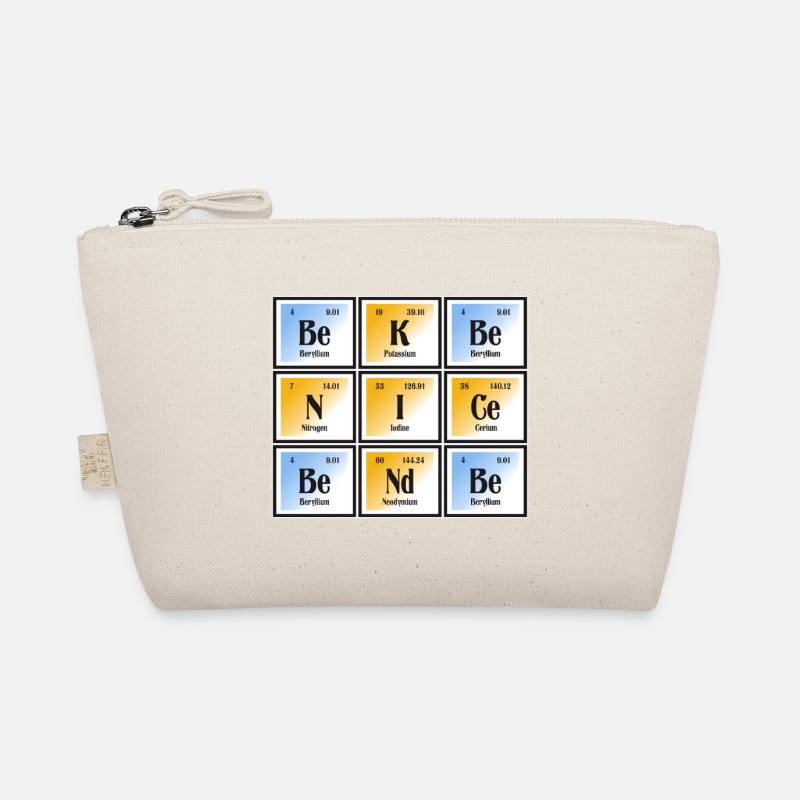 Sei nett Sei freundlich | Periodensystem der Elemente Bio-Täschchen