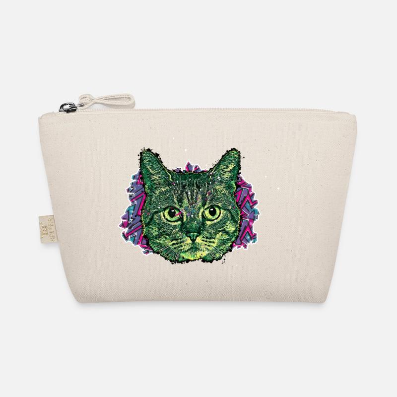 Cat's Head - In graffiti #2 Organic Pouch