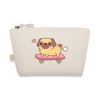 Mignon carlin farce sur skateboard - Trousse biologique - nature - Devant