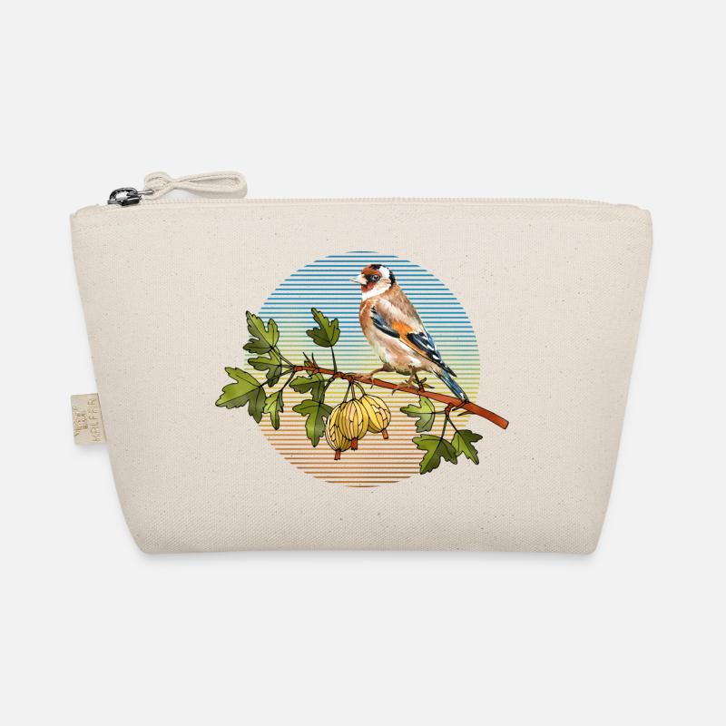 Bunter Vogel Bio-Täschchen