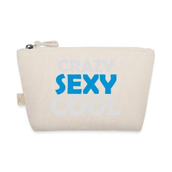 crazy sexy cool Design - Bio-Täschchen - Natur - Vorne