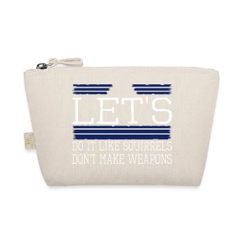 peace for paris pride gift idea humor - Organic Pouch - nature - Front