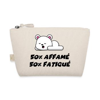 50% affamé 50% fatigué - Trousse biologique - nature - Devant