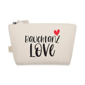 Bauchtanz Bauchtänzerin Tänzerin tanzen Geschenk - Bio-Täschchen - Natur - Vorne