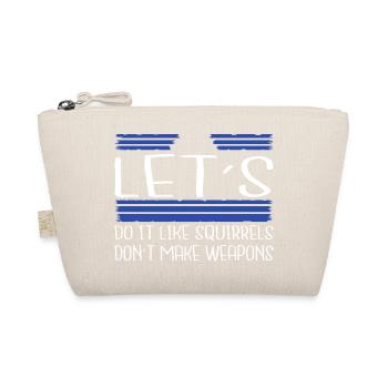 citation drôle anniversaire bday 60s oiseaux blagues anti guerre - Trousse biologique - nature - Devant