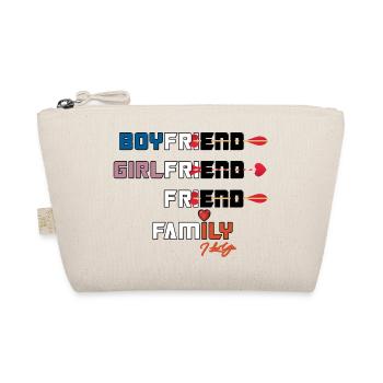 Family i love you - Organic Pouch - nature - Front