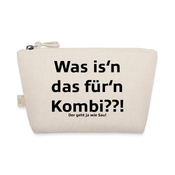 Was is'n das für'n Kombi??! - Bio-Täschchen - Natur - Vorne