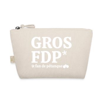 pétanque, fan de pétanque, bouliste, pétanqueur - Trousse biologique - nature - Devant