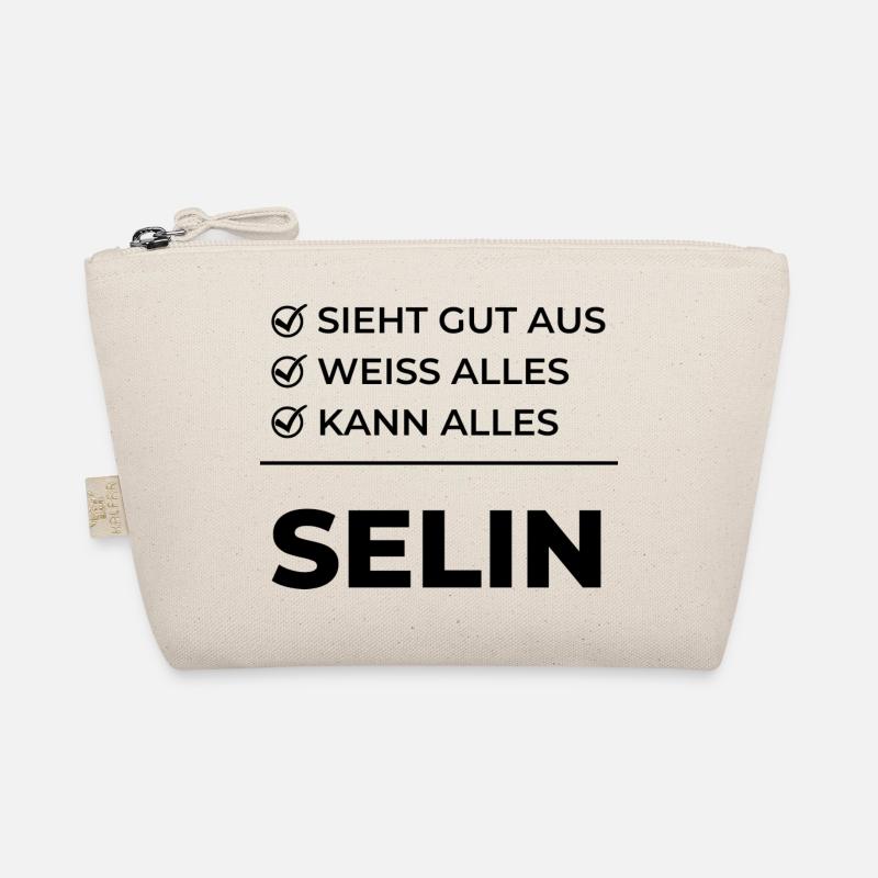 Selin Geschenk Lustiger Spruch Geschenkidee Bio-Täschchen