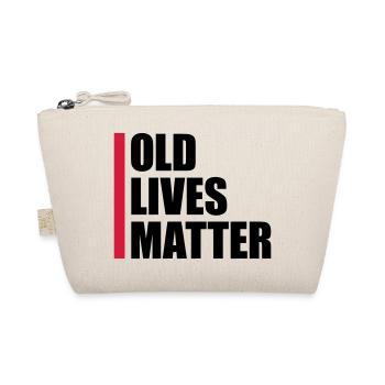 old lives matter Zitat - Bio-Täschchen - Natur - Vorne