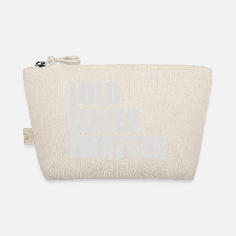 old lives matter Zitat - Bio-Täschchen - Natur