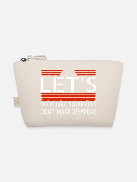 Peace for Paris Heart Peace Movement Present - Organic Pouch - nature - Front