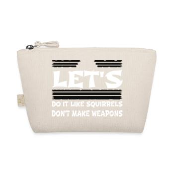 joke dove of peace birthday quote funny sayings - Organic Pouch - nature - Front