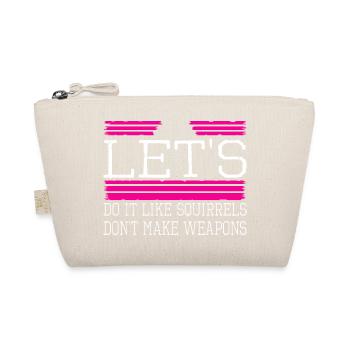 Funky Cadeau Hippie Coeur Drôle - Trousse biologique - nature - Devant