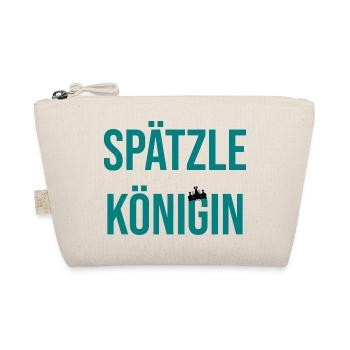 Spätzle Königin Schwäbisch Krone Kochen Essen - Bio-Täschchen - Natur - Vorne