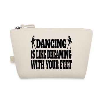 Danseuse Ballerine Cadeau Cours de danse Ballet de danse - Trousse biologique - nature - Devant