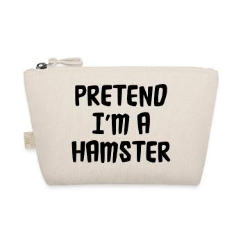 Pretend I'm A Hamster Animal Owner Pet Lover Hamst - Bio-Täschchen - Natur - Vorne