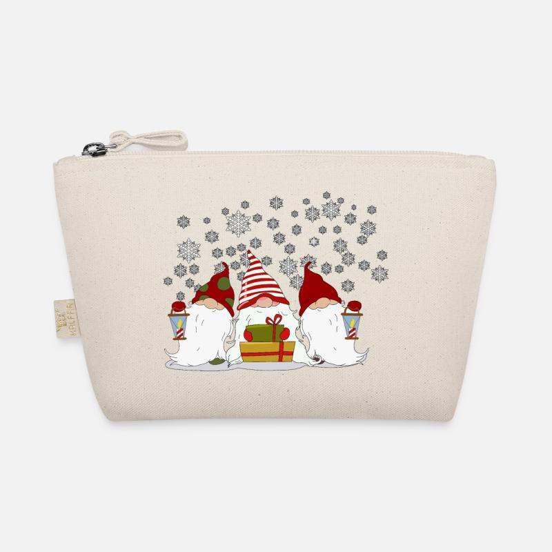 Elfes de Noël Doux Motif des Elfes de Noël Trousse biologique