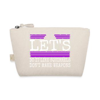 Pride Hippie Festival Quote Global Peace Family - Organic Pouch - nature - Front