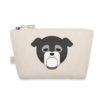 Dog Drawn - Organic Pouch - nature - Front