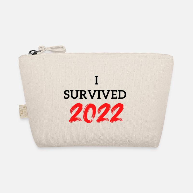 I Survived 2022 - Bio-Täschchen - Natur
