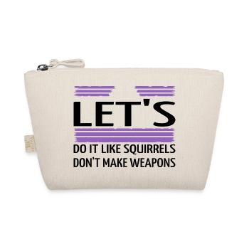 Sayings Dove of Peace Pride Peace Movement Fun - Organic Pouch - nature - Front