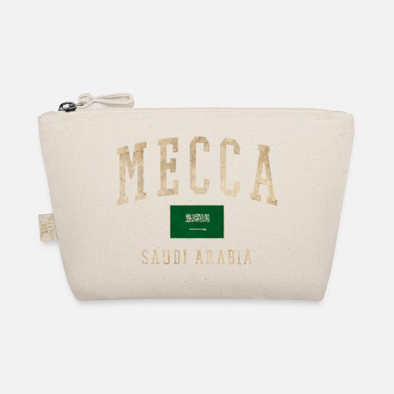 Emblème rétro saoudien de La Mecque Trousse biologique