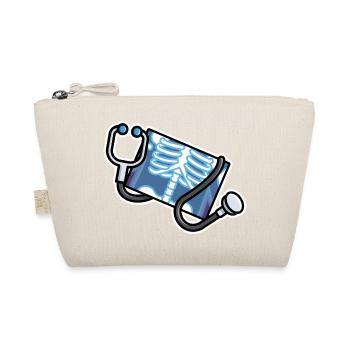 Logo Radiology Manip Radio Radiologist Radiology - Organic Pouch - nature - Front