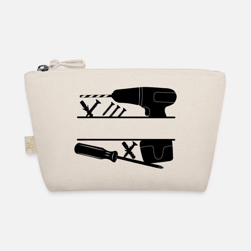 Carpenter drill logo Organic Pouch