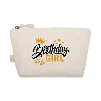 Anniversaire Fille Idée cadeau Fille Anniversaire - Trousse biologique - nature - Devant