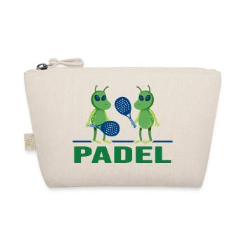 Padel Padel Joueur de tennis Padel Paddle Padel - Trousse biologique - nature - Devant