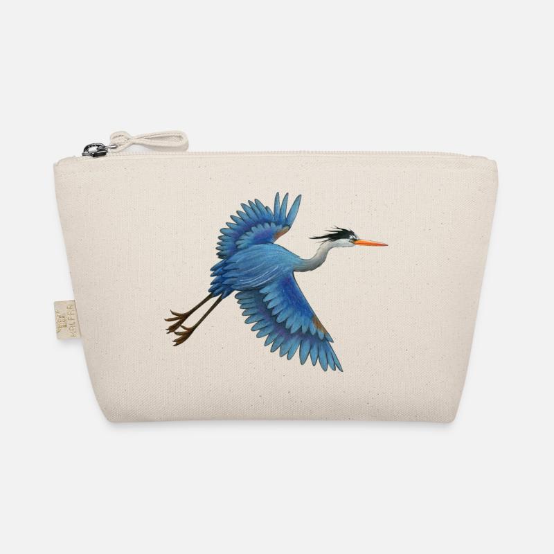 blue heron Organic Pouch