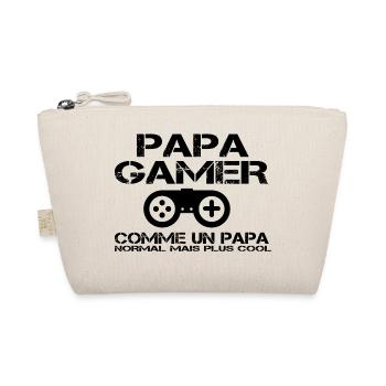 Papa gamer Comme Un Papa Normal - Trousse biologique - nature - Devant