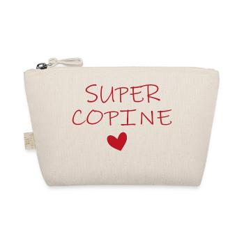 SUPER COPINE COEUR - Trousse biologique - nature - Devant