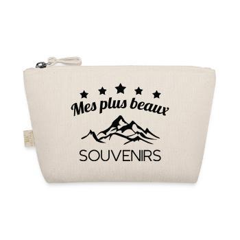 mes plus beaux souvenirs de neige cadeau - Trousse biologique - nature - Devant