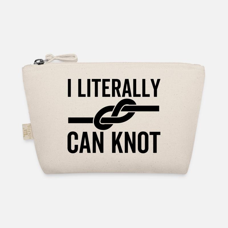 I Literally Can Knot Organic Pouch