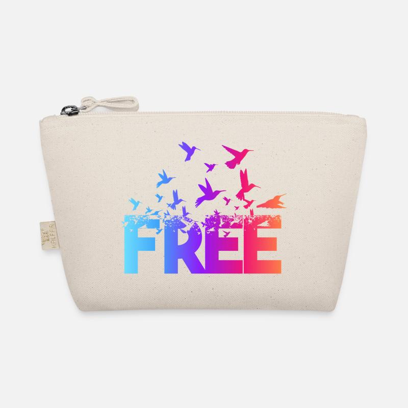 Birds Free - Bio-Täschchen - Natur