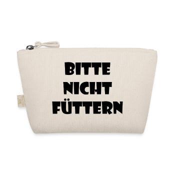 Nicht Füttern - Bio-Täschchen - Natur - Vorne